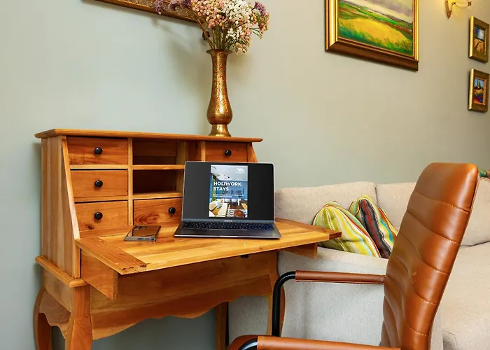 아파트 1br In The Center With Free Street Parking And Designated Workspace *